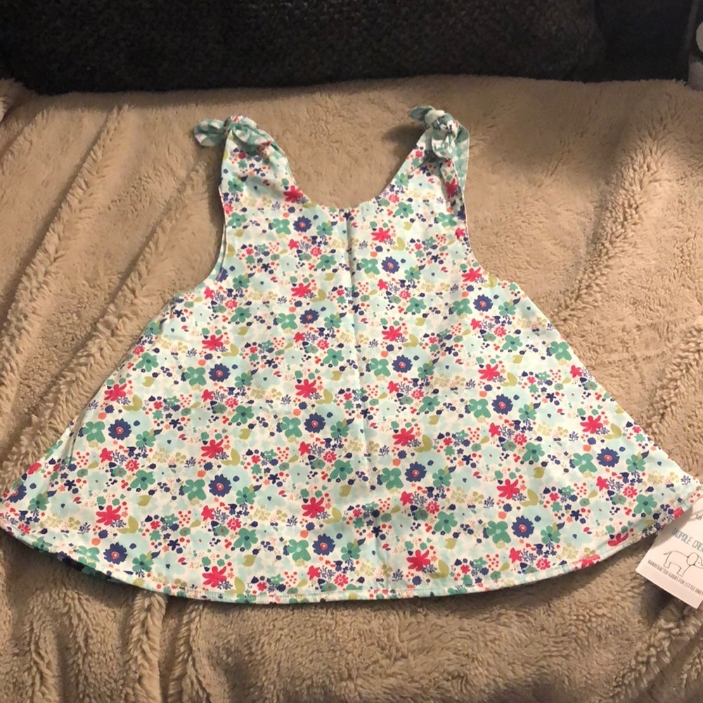 NWT Tadpole Creations Reversible Knot Dress, size 18 mo
